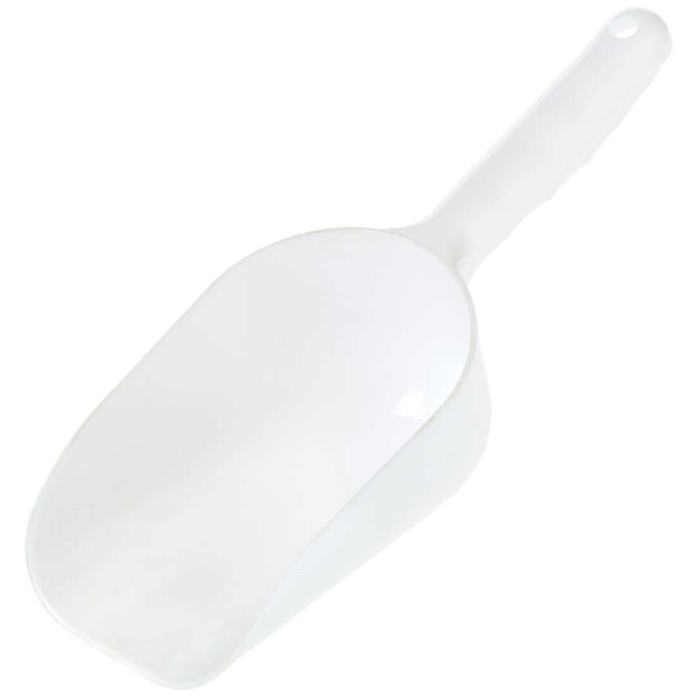 Litter And Food Scoop – White
